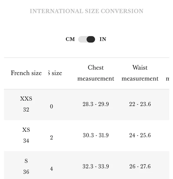 Sezane Leontine Jumper Ecru Navy Smal NWOT - Picture 10 of 10